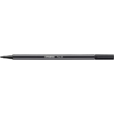 Stabilo Fasermaler Pen M 1mm Rundspitze schwarz