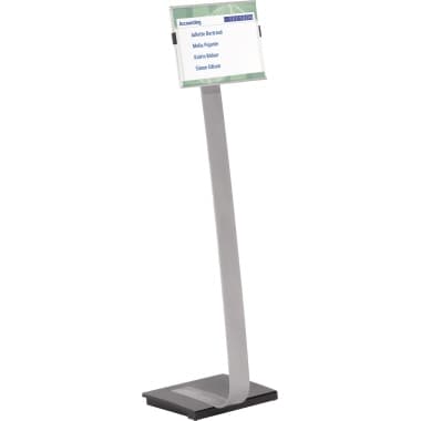 Durable Bodenständer INFO SIGN stand A3 Aluminium