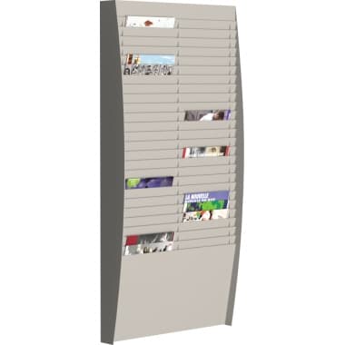 Paperflow Wand-Sortiertafel V 50F DIN A4 gr