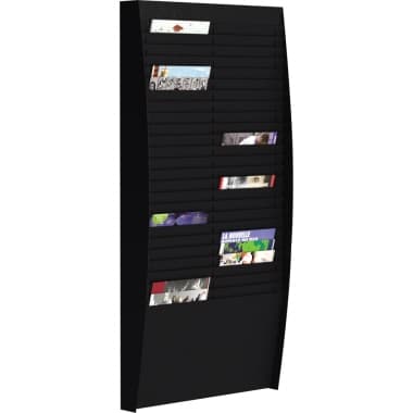 Paperflow Wand-Sortiertafel V 50F DIN A4 sw