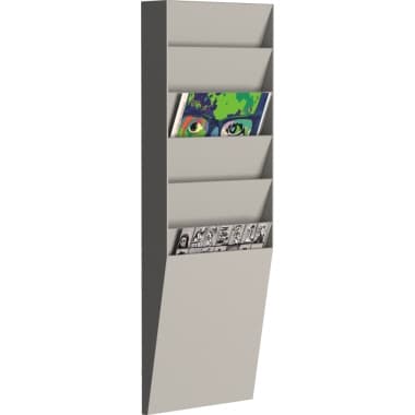 Paperflow Wand-Sortiertafel V 6F DIN A4 gr