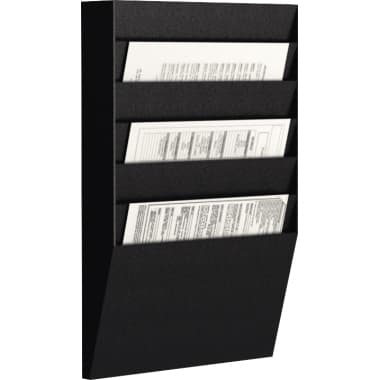 Paperflow Wand-Sortiertafel H 6F DIN A4 sw