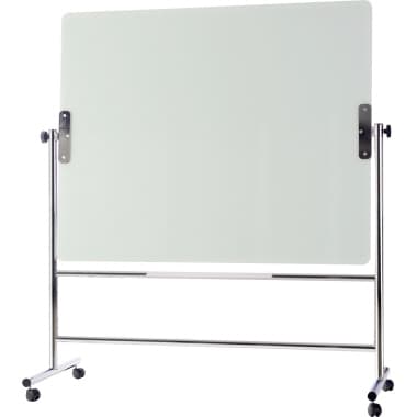Bi-office Glastafel drehbar weiß