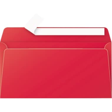 Clairefontaine Briefumschlag Pollen DL kirschrot 20 St.