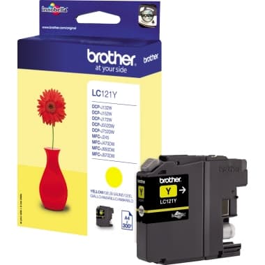 Brother Tintenpatrone LC121Y y