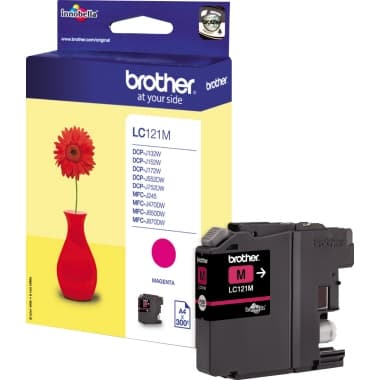 Brother Tintenpatrone LC121M m