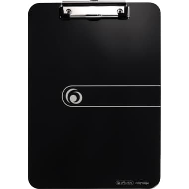 Herlitz Klemmbrett DIN A4 PS opak schwarz