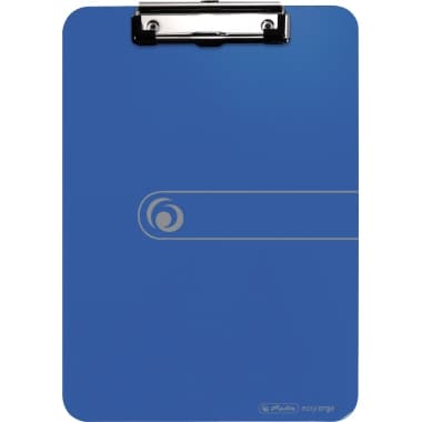Herlitz Klemmbrett DIN A4 PS opak blau