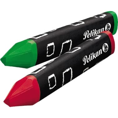 Pelikan Wachsmalstifte im Etui rt 8farbig+dreik. Spitze