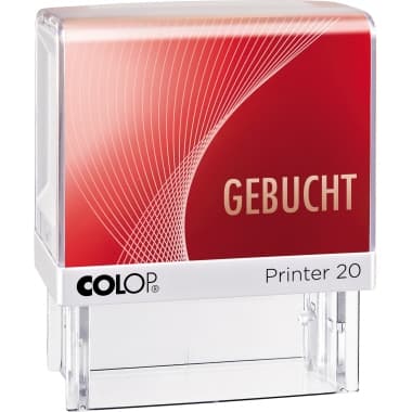 Colop Textstempel Printer 20 GEBUCHT 38mm Kunststoff rt