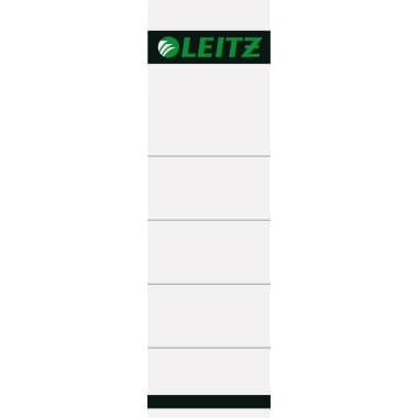 Leitz Einsteckrücken-Schild kurz/breit Karton gr 10 St.