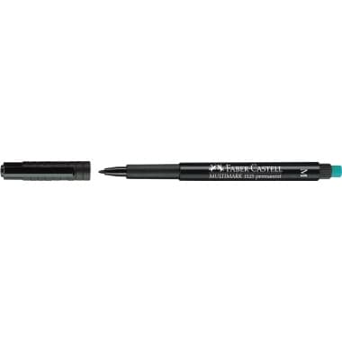 Faber-Castell CD/DVD Marker MULTIMARK +Radierer sw