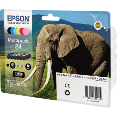 Epson Tintenpatrone 24 sw/c/m/y/fc/fm 6St