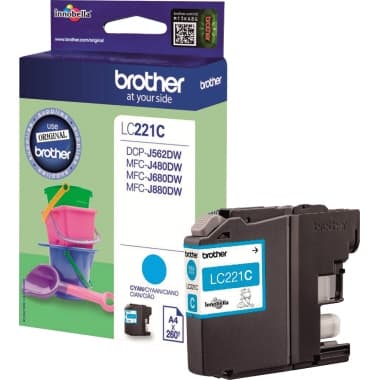 Brother Tintenpatrone LC221C c