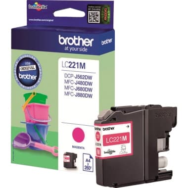 Brother Tintenpatrone LC221M m