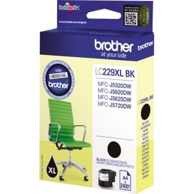 Brother Tintenpatrone LC229XLBK sw