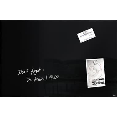 Sigel Magnetboard Artverum 60x40cm Glas schwarz