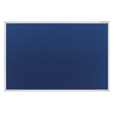 magnetoplan Textilpinnwand SP 120x90cm blau