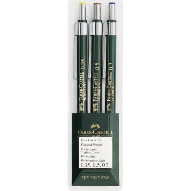 Faber-Castell Druckbleistift TK-Fine 0,35-0,7mm 3St.