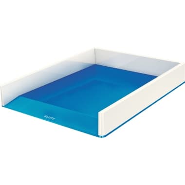 Leitz Briefkorb WOW DIN A4 PS weiß/blau