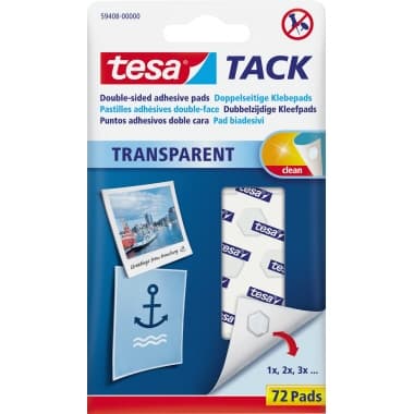 tesa Klebepad Tack 10x10mm tr 72 St.