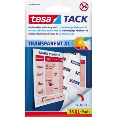 tesa Klebepad TACK XL 36 St./Pack.