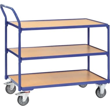 fetra Tischwagen 51x104x98,5cm blau