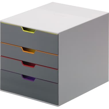 Durable Schubladenbox VARICOLOR 4 4Fächer gr