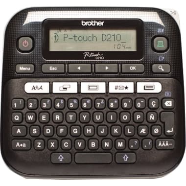 Brother Beschriftungsgerät D210 3,5-12mm QWERTZ
