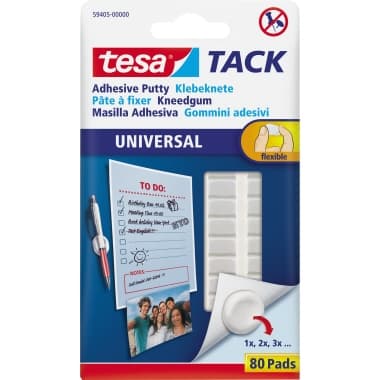 tesa Klebeknete TACK repositionierbar 80 St.