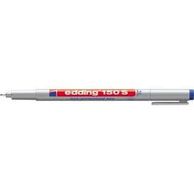 edding Folienschreiber 150 S non-permanent blau
