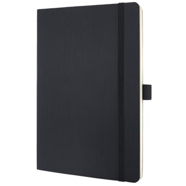 Sigel Notizbuch Conceptum A5 Softcover 194S. kar. sw