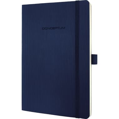 Sigel Notizbuch Conceptum A5 Softcover 194S. kar. bl