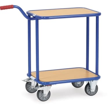 fetra Transportwagen KF 33 2Holzböden 600x450mm