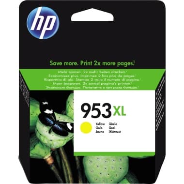 HP Tintenpatrone 953XL 1.450S gelb