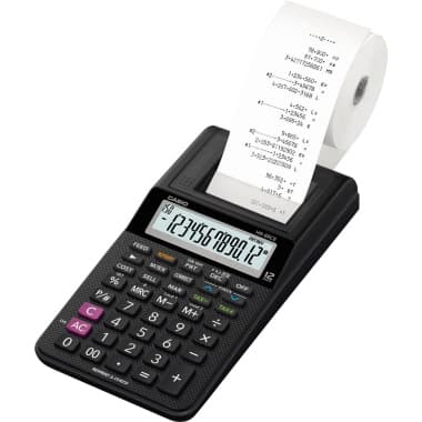 Casio Tischrechner schwarz
