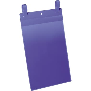 Durable Logistiktasche Lasche A4 hoch d.bl 50 St.