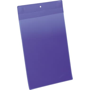 Durable Magnettasche A4 hoch d.bl 10 St./Pack.