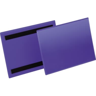Durable Kennzeichnungstasche A5 quer magn. dbl 50St