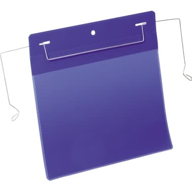 Durable Kennzeichnungs- Tasche A5 quer d.bl 50St.