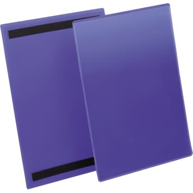 Durable Kennzeichnungs- Tasche A4 magn. d.bl 50 St.