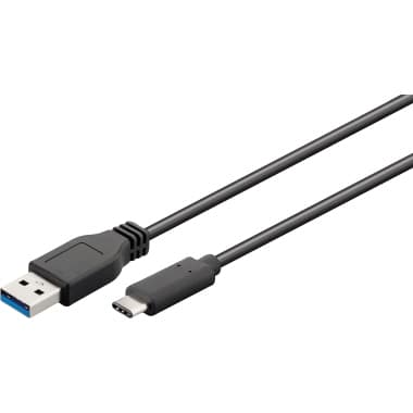 Goobay USB-Kabel 3.1 C/A 3.0 2m sw