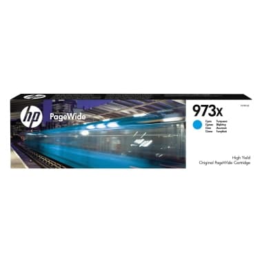 HP Tintenpatrone 973X 7.000S cyan