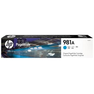 HP Tintenpatrone 981A 6.000S cyan