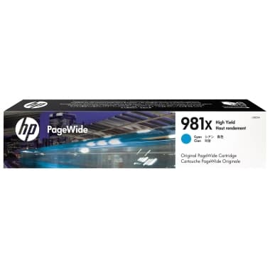 HP Tintenpatrone 981X 10.000S cyan