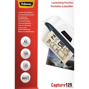 Fellowes Laminierfolie DIN A3 mt 100 St.