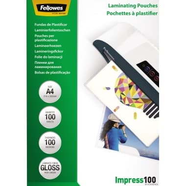 Fellowes Laminierfolie Impress 100 DIN A4 tr 100 St.