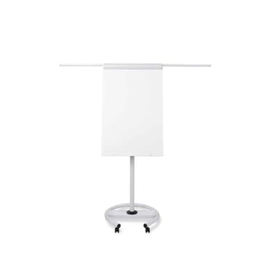 magnetoplan Flipchart de Luxe mobil lichtgrau/weiß