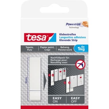 tesa Klebestreifen 1kg 6 St.