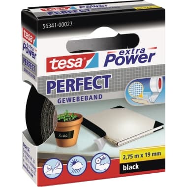 tesa Gewebeband extra Power Perfect 38mmx2,75m sw